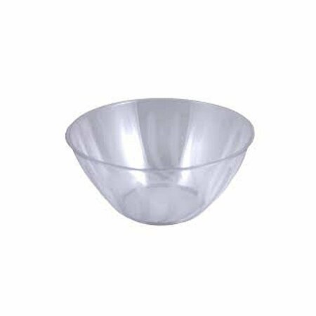 MARYLAND PLASTICS MPI90866 PE Clear Medium Swirl Bowl, 24PK MPI90866  (PE)